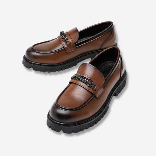 Monarch Chain Detail Loafers