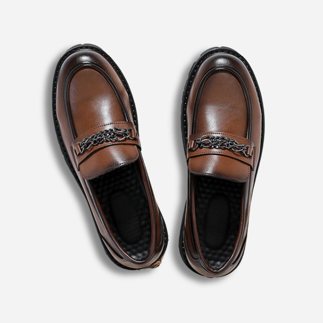 Monarch Chain Detail Loafers