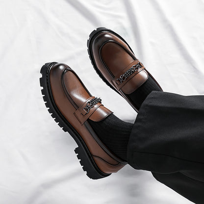 Monarch Chain Detail Loafers