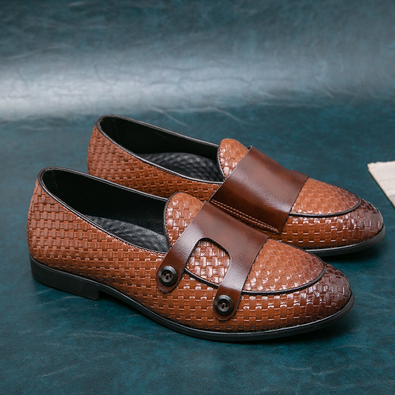 Buckle Detail Evening Loafers