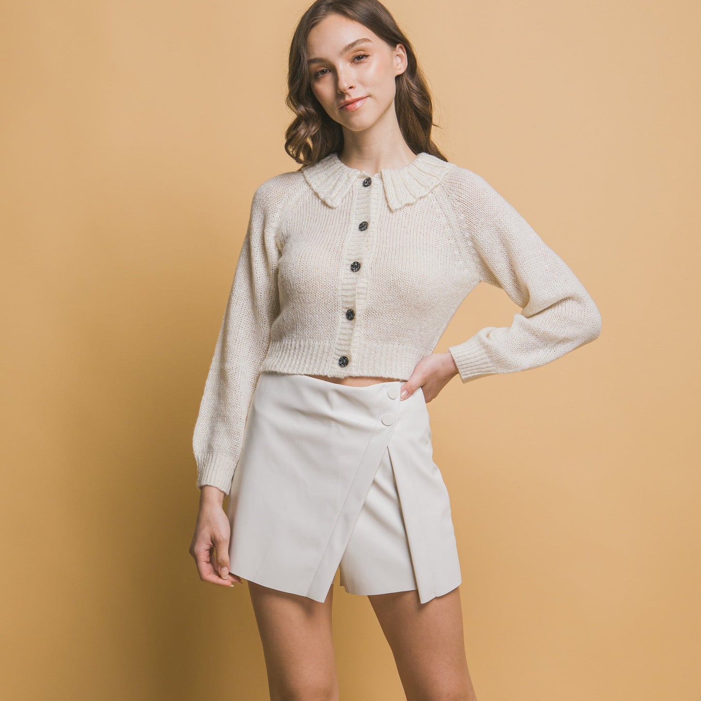 Women Collared Sweater