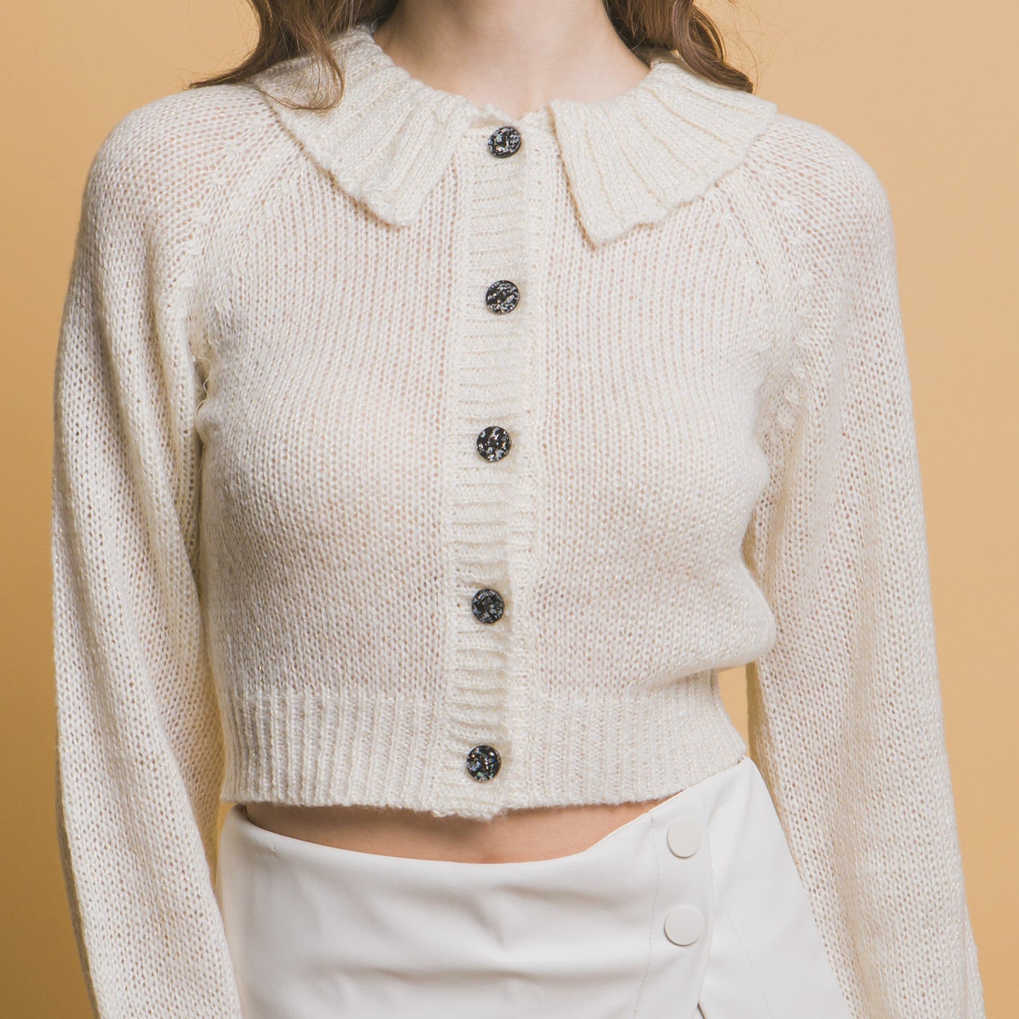 Women Collared Sweater