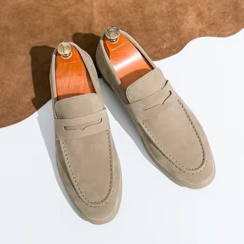 Old Money Suede Loafers